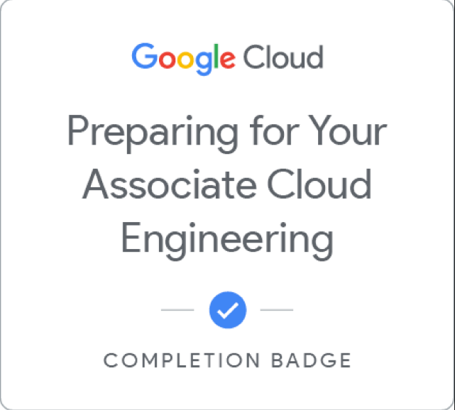 GCSB Associate Cloud Engineer badge