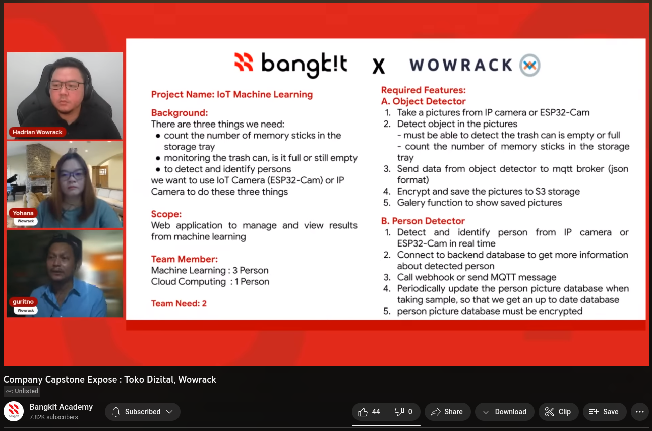 Bangkit Academy Company Expose